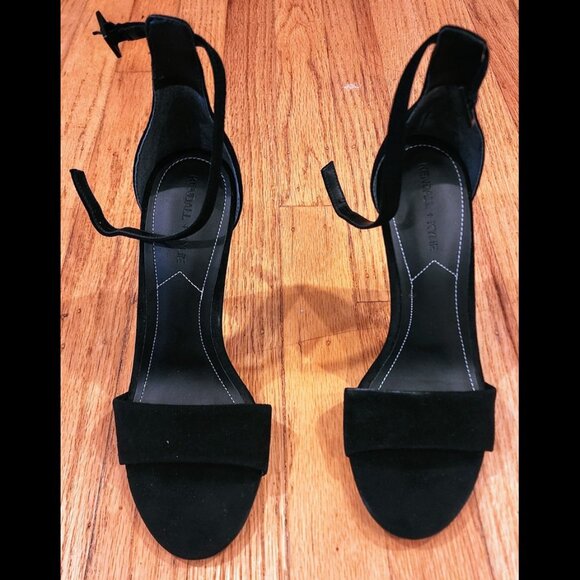 Sexy KENDALL + KYLIE "Emilee" Suede Ankle Strap Heels Sz 7M - Picture 2 of 8
